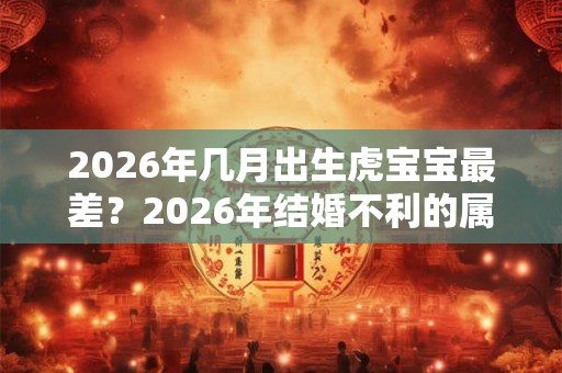 2026年几月出生虎宝宝最差?2026年结婚不利的属相是什么? 2026年几月出生虎宝宝最差?2026年结婚不利的属相是什么?