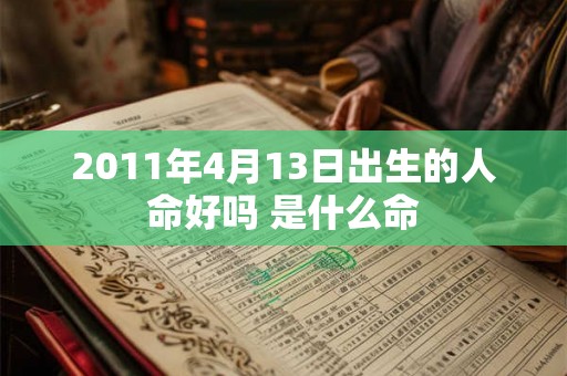 2011年4月13日出生的人命好吗 是什么命