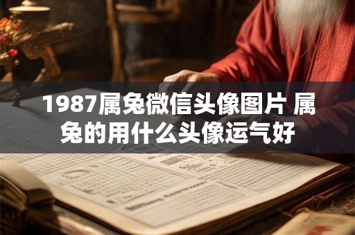 1987属兔微信头像图片 属兔的用什么头像运气好 1987属兔微信头像图片 属兔的用什么头像运气好