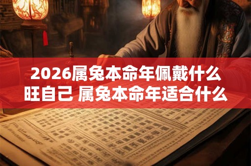 2026属兔本命年佩戴什么旺自己 属兔本命年适合什么饰品