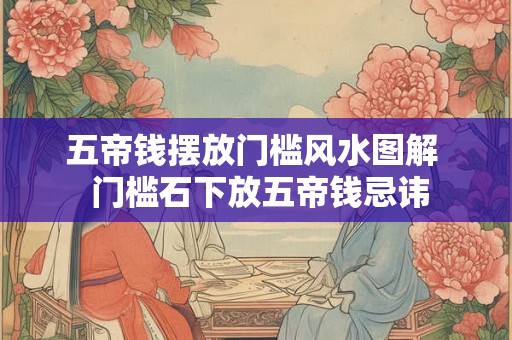 五帝钱摆放门槛风水图解  门槛石下放五帝钱忌讳