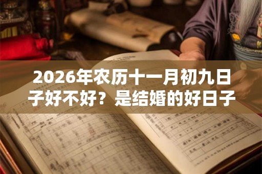 2026年农历十一月初九日子好不好？是结婚的好日子吗？