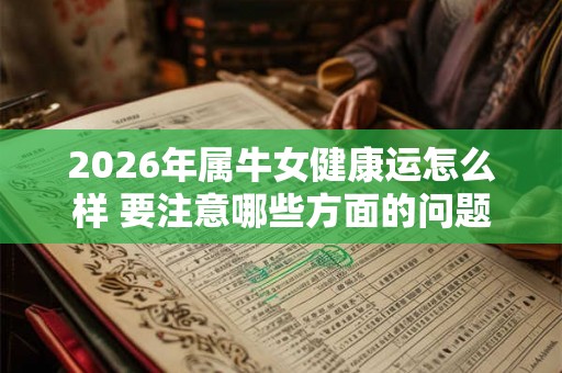 2026年属牛女健康运怎么样 要注意哪些方面的问题 2026年属牛女健康运怎么样 要注意哪些方面的问题