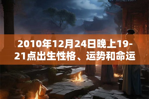 2010年12月24日晚上19-21点出生性格、运势和命运