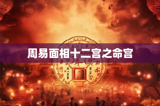 周易面相十二宫之命宫