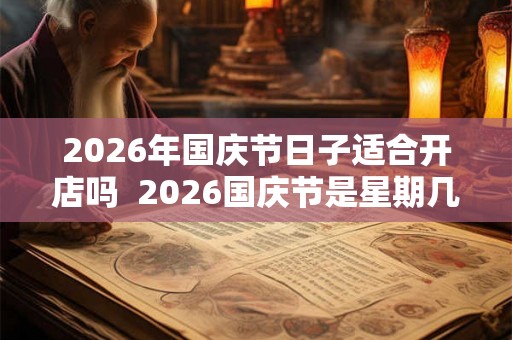 2026年国庆节日子适合开店吗  2026国庆节是星期几