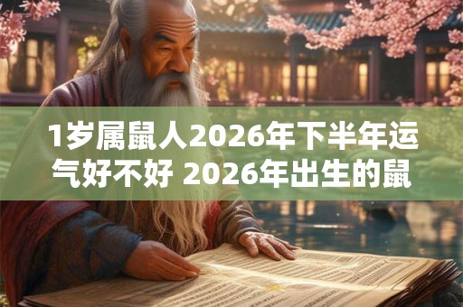 1岁属鼠人2026年下半年运气好不好 2026年出生的鼠 1岁属鼠人2026年下半年运气好不好 2026年出生的鼠