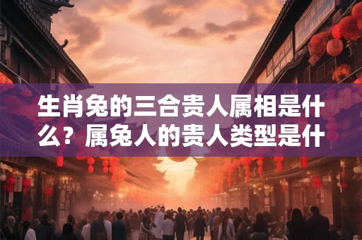 生肖兔的三合贵人属相是什么？属兔人的贵人类型是什么？