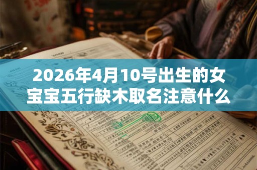 2026年4月10号出生的女宝宝五行缺木取名注意什么 2026年4月10号出生的女宝宝五行缺木取名注意什么
