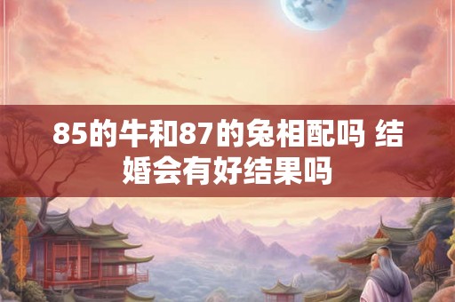 85的牛和87的兔相配吗 结婚会有好结果吗