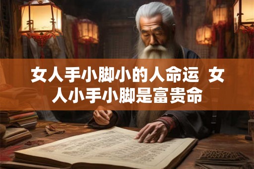 女人手小脚小的人命运  女人小手小脚是富贵命