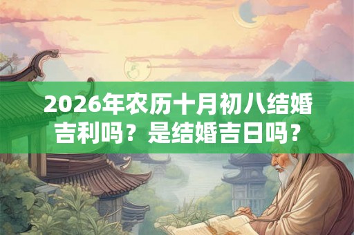 2026年农历十月初八结婚吉利吗？是结婚吉日吗？