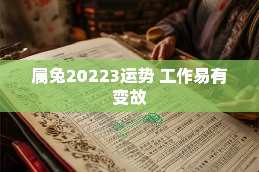 属兔20223运势 工作易有变故 属兔20223运势 工作易有变故