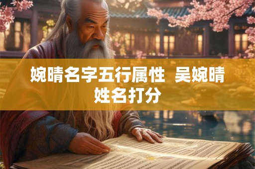婉晴名字五行属性 吴婉晴姓名打分 婉晴名字五行属性 吴婉晴姓名打分