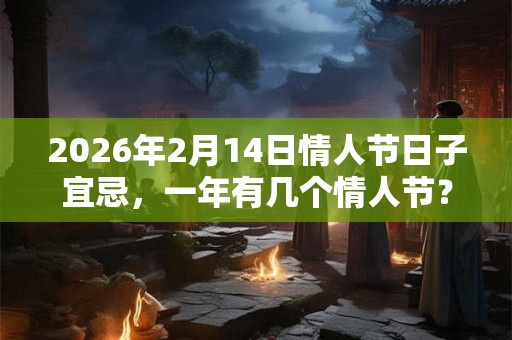 2026年2月14日情人节日子宜忌，一年有几个情人节？