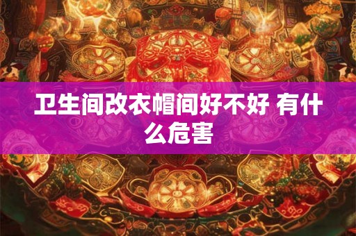 卫生间改衣帽间好不好 有什么危害
