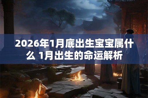 2026年1月底出生宝宝属什么 1月出生的命运解析