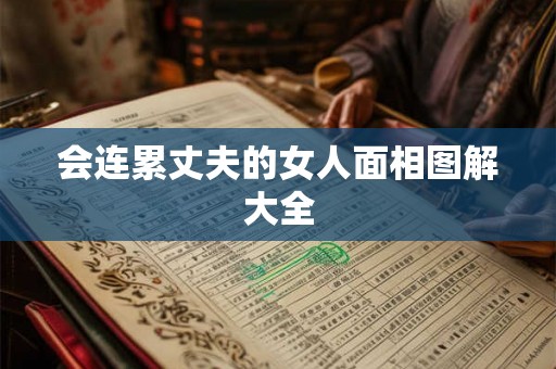 会连累丈夫的女人面相图解大全