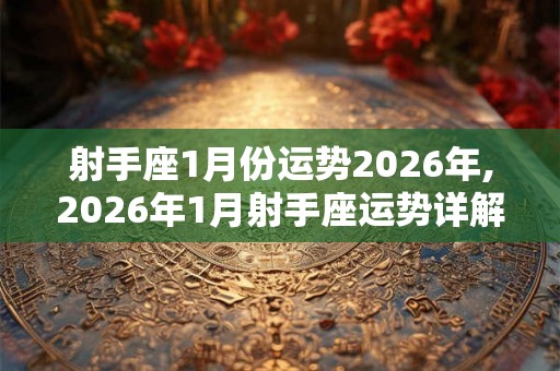 射手座1月份运势2026年,2026年1月射手座运势详解