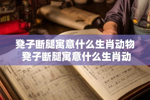 凳子断腿寓意什么生肖动物 凳子断腿寓意什么生肖动物和动物