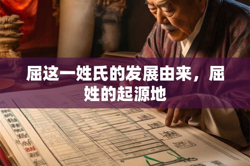 屈这一姓氏的发展由来，屈姓的起源地