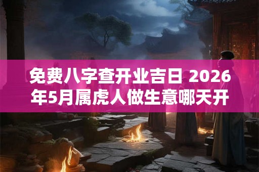 免费八字查开业吉日 2026年5月属虎人做生意哪天开业好 免费八字查开业吉日 2026年5月属虎人做生意哪天开业好