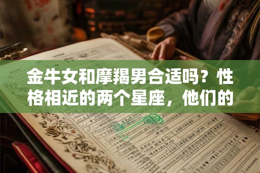 金牛女和摩羯男合适吗?性格相近的两个星座,他们的配对如何发展? 金牛女和摩羯男合适吗?性格相近的两个星座,他们的配对如何发展?