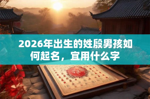 2026年出生的姓殷男孩如何起名,宜用什么字 2026年出生的姓殷男孩如何起名,宜用什么字