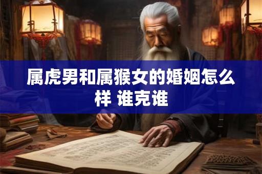 属虎男和属猴女的婚姻怎么样 谁克谁