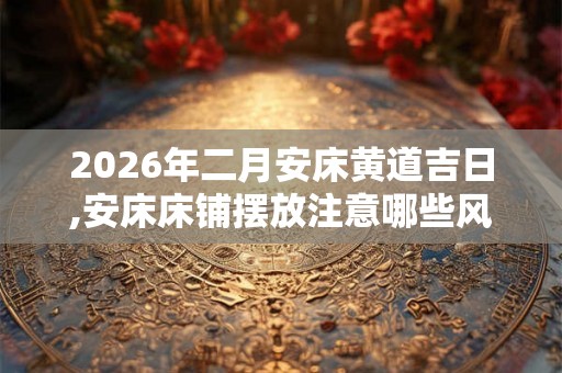 2026年二月安床黄道吉日,安床床铺摆放注意哪些风水