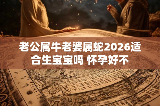 老公属牛老婆属蛇2026适合生宝宝吗 怀孕好不
