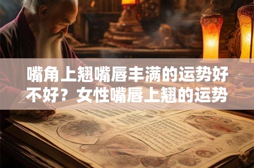 嘴角上翘嘴唇丰满的运势好不好？女性嘴唇上翘的运势分析