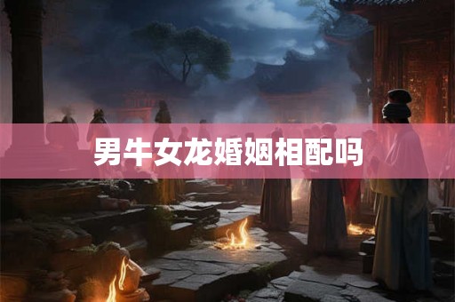 男牛女龙婚姻相配吗