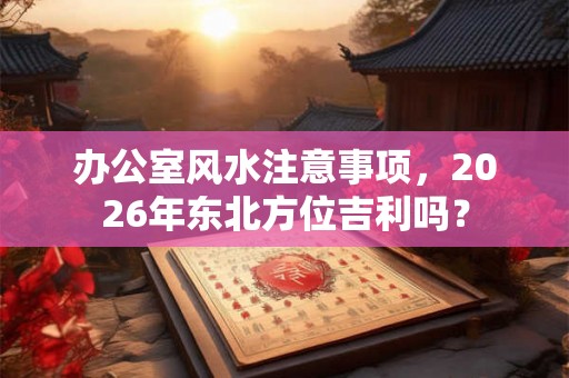 办公室风水注意事项,2026年东北方位吉利吗? 办公室风水注意事项,2026年东北方位吉利吗?