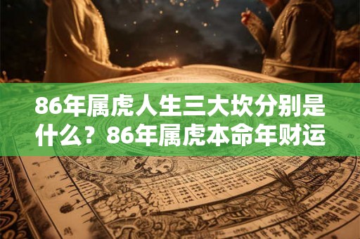 86年属虎人生三大坎分别是什么？86年属虎本命年财运好吗？