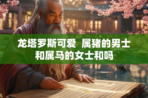龙塔罗斯可爱  属猪的男士和属马的女士和吗