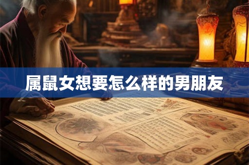 属鼠女想要怎么样的男朋友