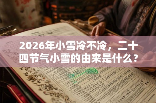 2026年小雪冷不冷，二十四节气小雪的由来是什么？