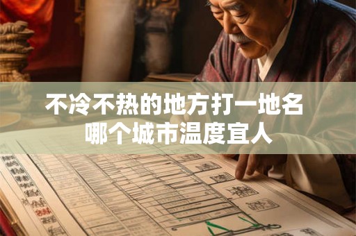 不冷不热的地方打一地名 哪个城市温度宜人 不冷不热的地方打一地名 哪个城市温度宜人