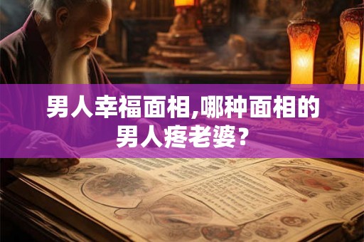 男人幸福面相,哪种面相的男人疼老婆？