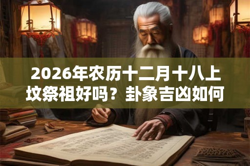 2026年农历十二月十八上坟祭祖好吗？卦象吉凶如何？