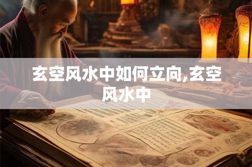 玄空风水中如何立向,玄空风水中