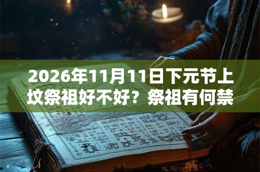 2026年11月11日下元节上坟祭祖好不好？祭祖有何禁忌？