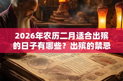 2026年农历二月适合出殡的日子有哪些？出殡的禁忌