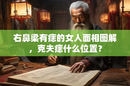 右鼻梁有痣的女人面相图解,克夫痣什么位置? 右鼻梁有痣的女人面相图解,克夫痣什么位置?