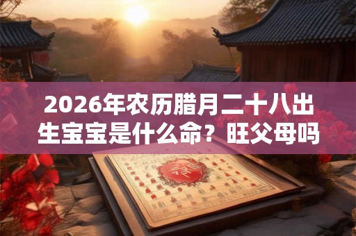 2026年农历腊月二十八出生宝宝是什么命？旺父母吗？