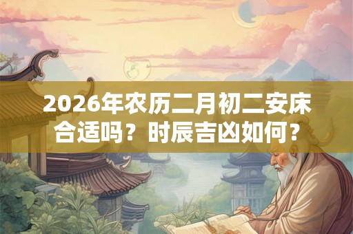 2026年农历二月初二安床合适吗？时辰吉凶如何？
