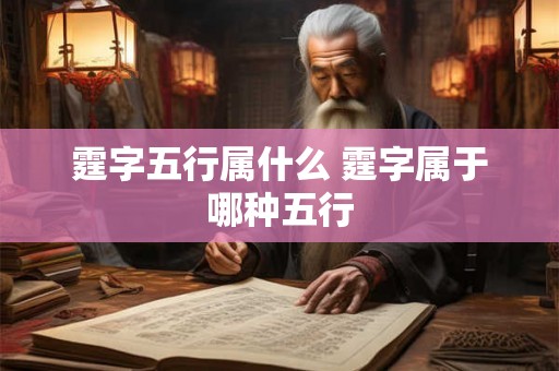 霆字五行属什么 霆字属于哪种五行