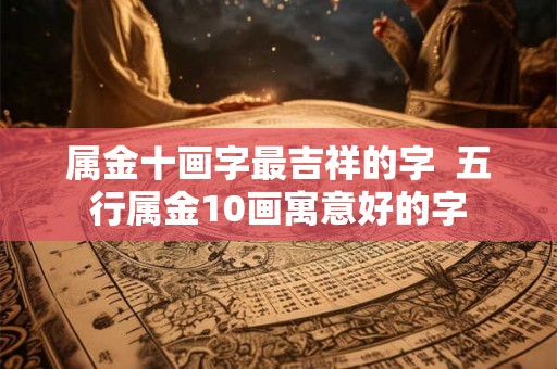 属金十画字最吉祥的字  五行属金10画寓意好的字