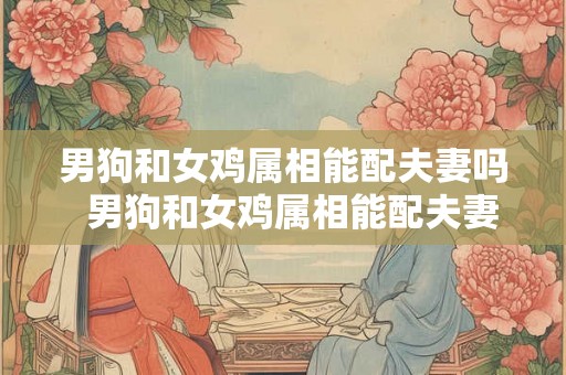 男狗和女鸡属相能配夫妻吗 男狗和女鸡属相能配夫妻吗 男狗和女鸡属相能配夫妻吗 男狗和女鸡属相能配夫妻吗